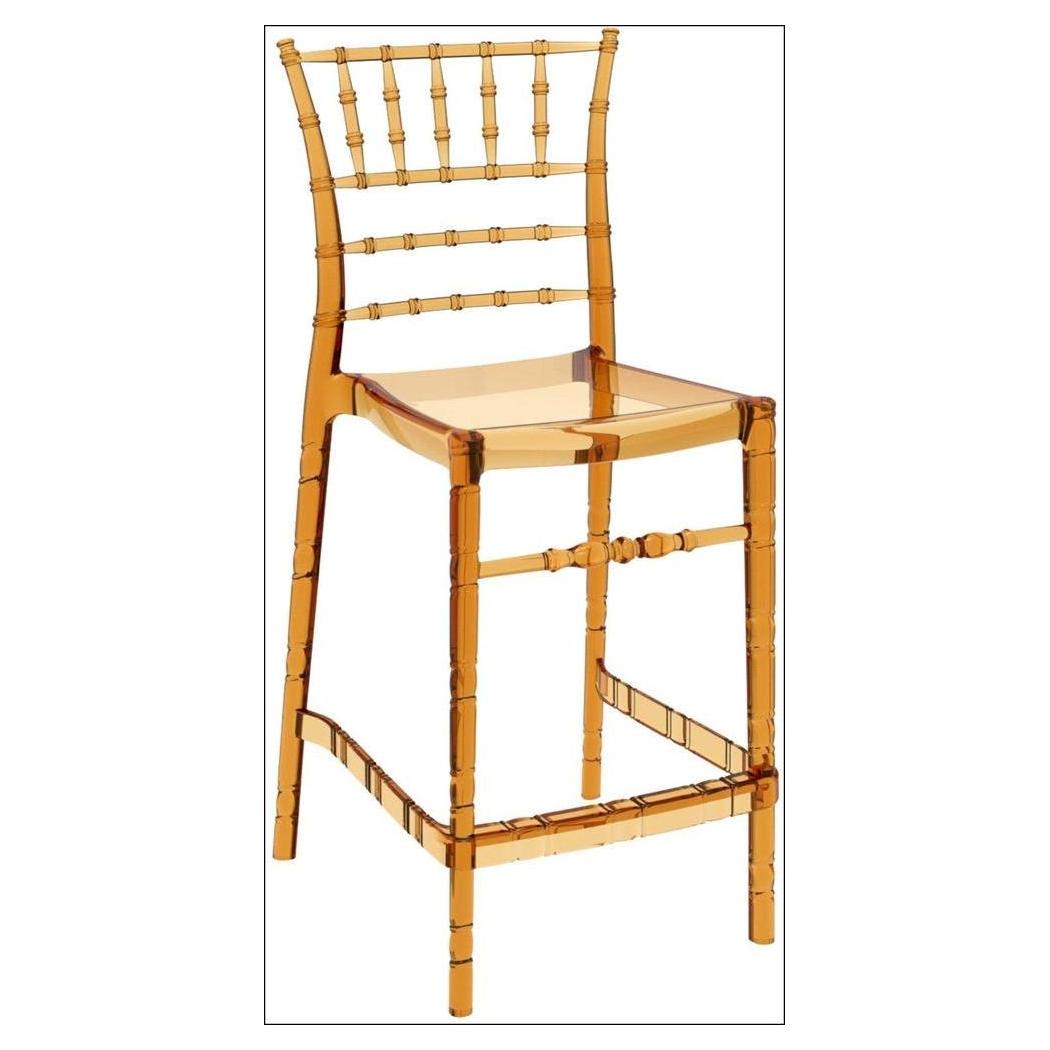 Chiavari Outdoor Polycarbonate Counter Stool