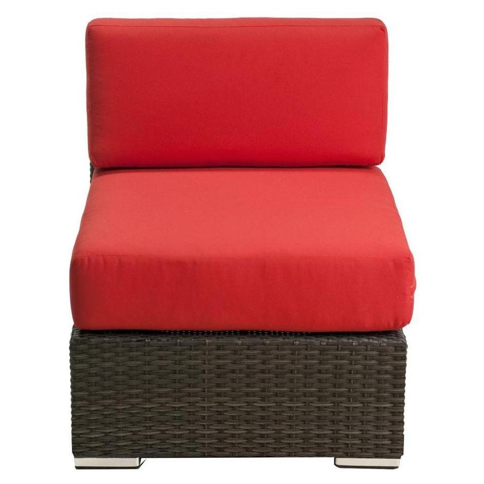 Crystal Beach Outdoor Faux Wicker Side Chair