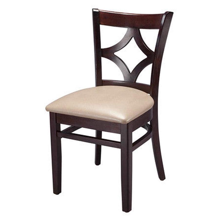 Custom Star Back European Beechwood Side Chair