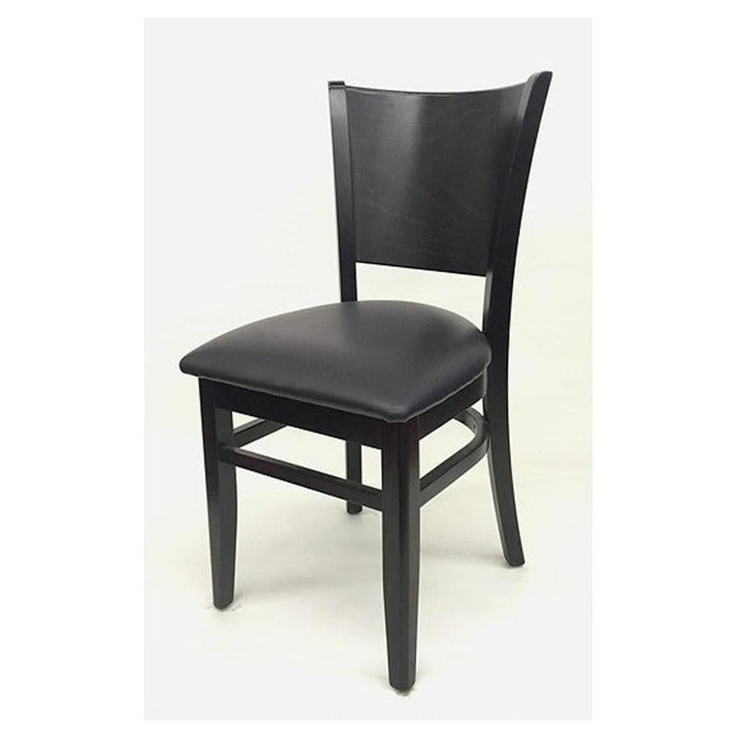 Custom Upholstered Full Back European Beechwood Side Chair