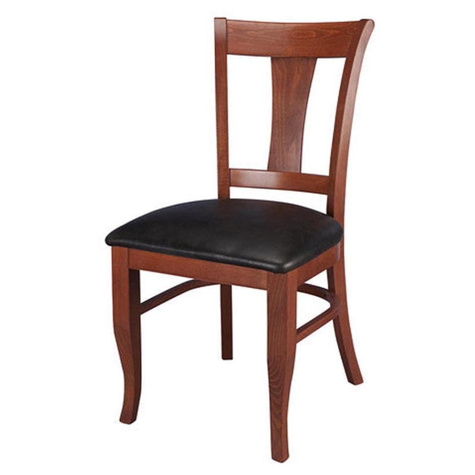 Custom Upholstered Modern Style European Beechwood Side Chair