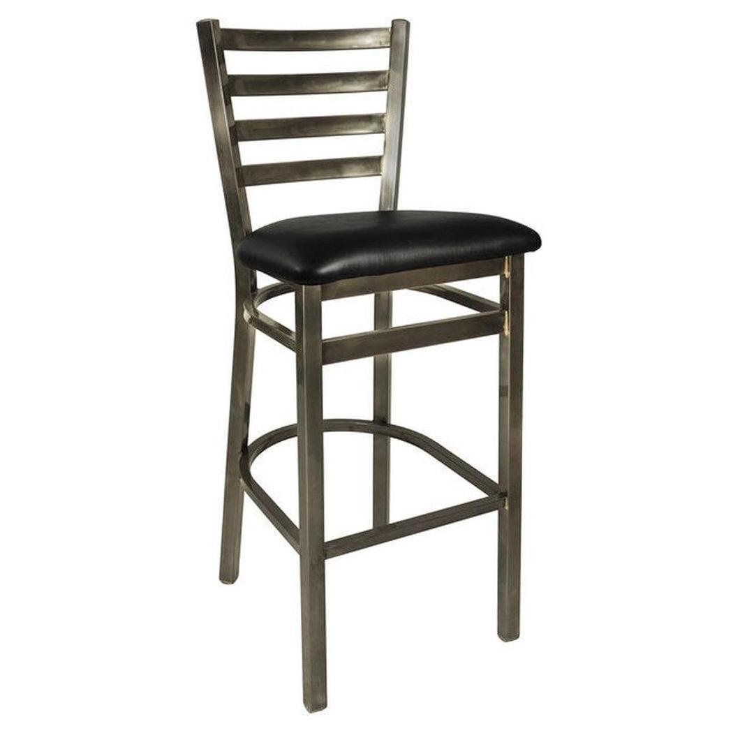 Lima Ladder Back Clear Barstool