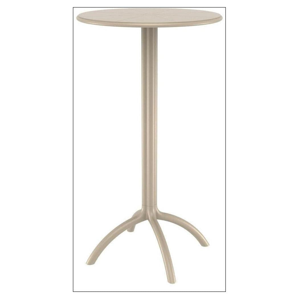Octopus Outdoor Round Bar Height Table